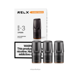 RELX Classic kapsüller | 8RZV2122 RELX Vape Disposable klasik tütün