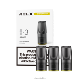 RELX Classic kapsüller | 8RZV2124 RELX Elektronik Sigara Likit Doldurma egzotik tutku-tutku meyvesi-taze kırmızı