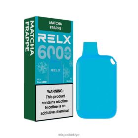 RELX Crush Pocket 6000 buzlu | 8RZV2161 RELX Elektronik Sigara Kullanımı matcha frappe