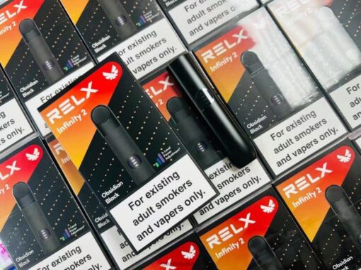 RELX Infinity 2 elektronik sigara cihazı | 8RZV266 RELX Elektronik Sigara obsidyen siyahı