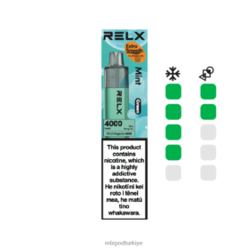 RELX MagicGo 4000 tek kullanımlık vape | 8RZV2148 RELX Elektronik Sigara Fiyat nane (yeşil)