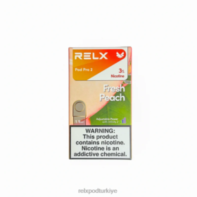 RELX pod pro 2 - 3 bölme | 8RZV2102 RELX Elektronik Sigara şeftali