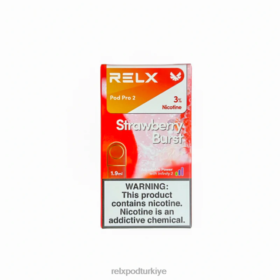RELX pod pro 2 - 3 bölme | 8RZV2105 RELX Puffs çilek