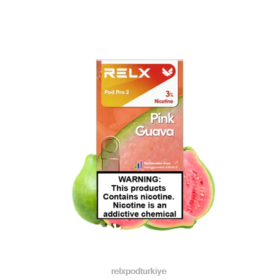 RELX pod pro 2 - 3 bölme | 8RZV2106 RELX Elektronik Sigara Likit Doldurma pembe guava