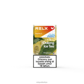 RELX pod pro 2 - 3 bölme | 8RZV2113 RELX Vape Disposable oolong buzlu çay