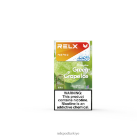 RELX pod pro 2 - 3 bölme | 8RZV2118 RELX Likit yeşil üzüm