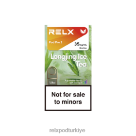 RELX pod pro 2 - 3 bölme | 8RZV293 RELX Elektronik Sigara Longjing çayı
