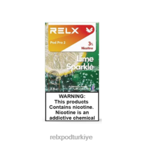 RELX pod pro 2 - 3 bölme | 8RZV296 RELX Puffs limon ışıltılı sprite