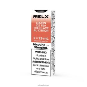 RELX pod pro - 2 bölme | 8RZV212 RELX Elektronik Sigara Fiyat limonlu buzlu çay