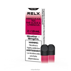 RELX pod pro - 2 bölme | 8RZV215 RELX Elektronik Sigara Likit Doldurma ebegümeci buzlu çay