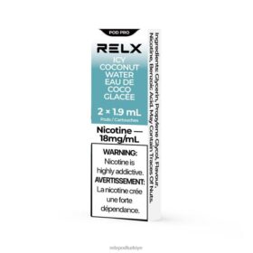 RELX pod pro - 2 bölme | 8RZV221 RELX Elektronik Sigara Fiyat buzlu hindistan cevizi suyu