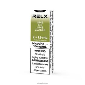 RELX pod pro - 2 bölme | 8RZV224 RELX Elektronik Sigara Likit Doldurma limonlu buz