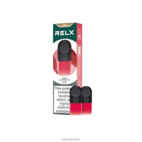 RELX pod pro - 2 bölme | 8RZV29 RELX Likit yakut ahududu